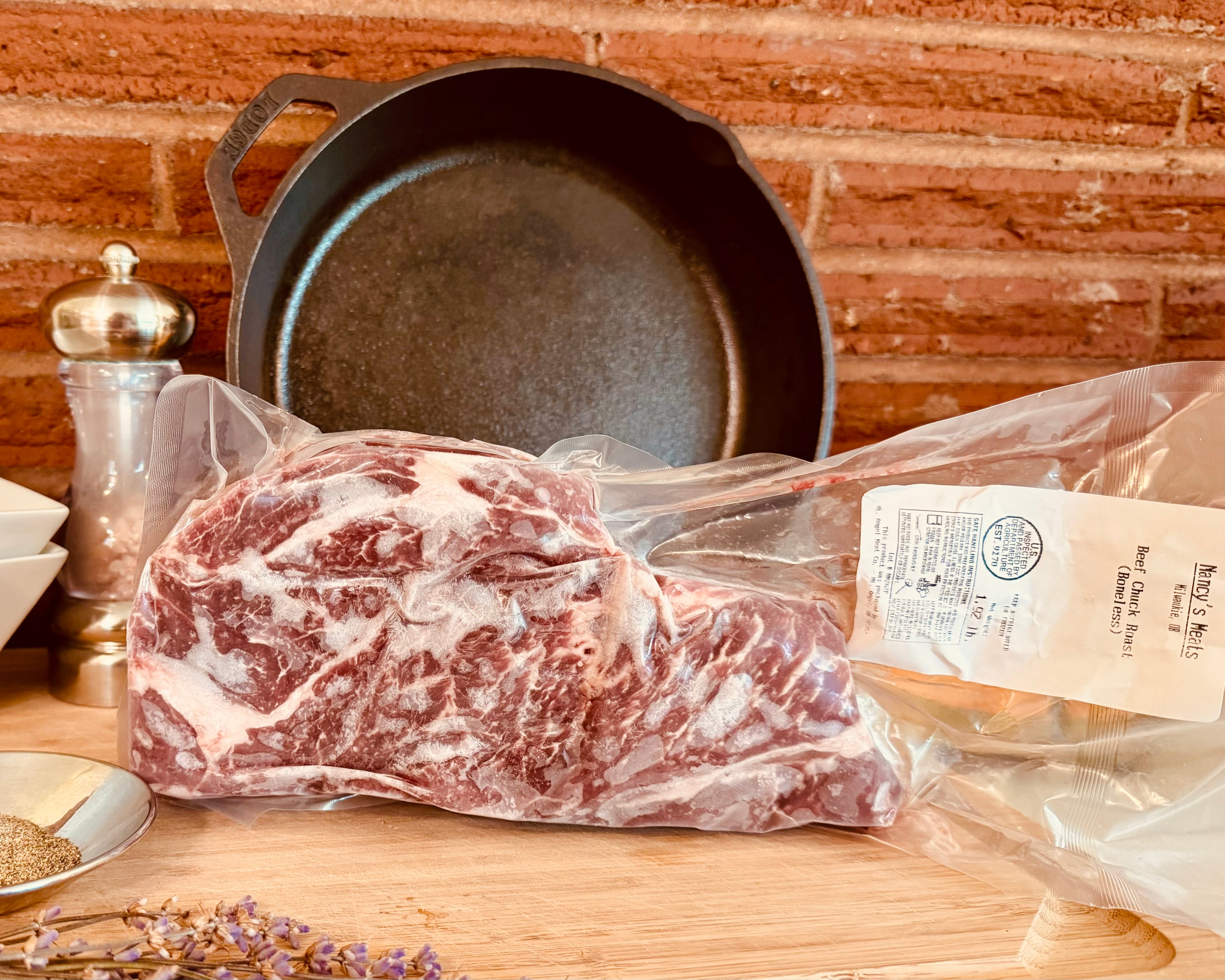 Immunity & Steak Bundle - Health-Focused Meal Pack with Bone Broth Bones (10.98) lbs)
