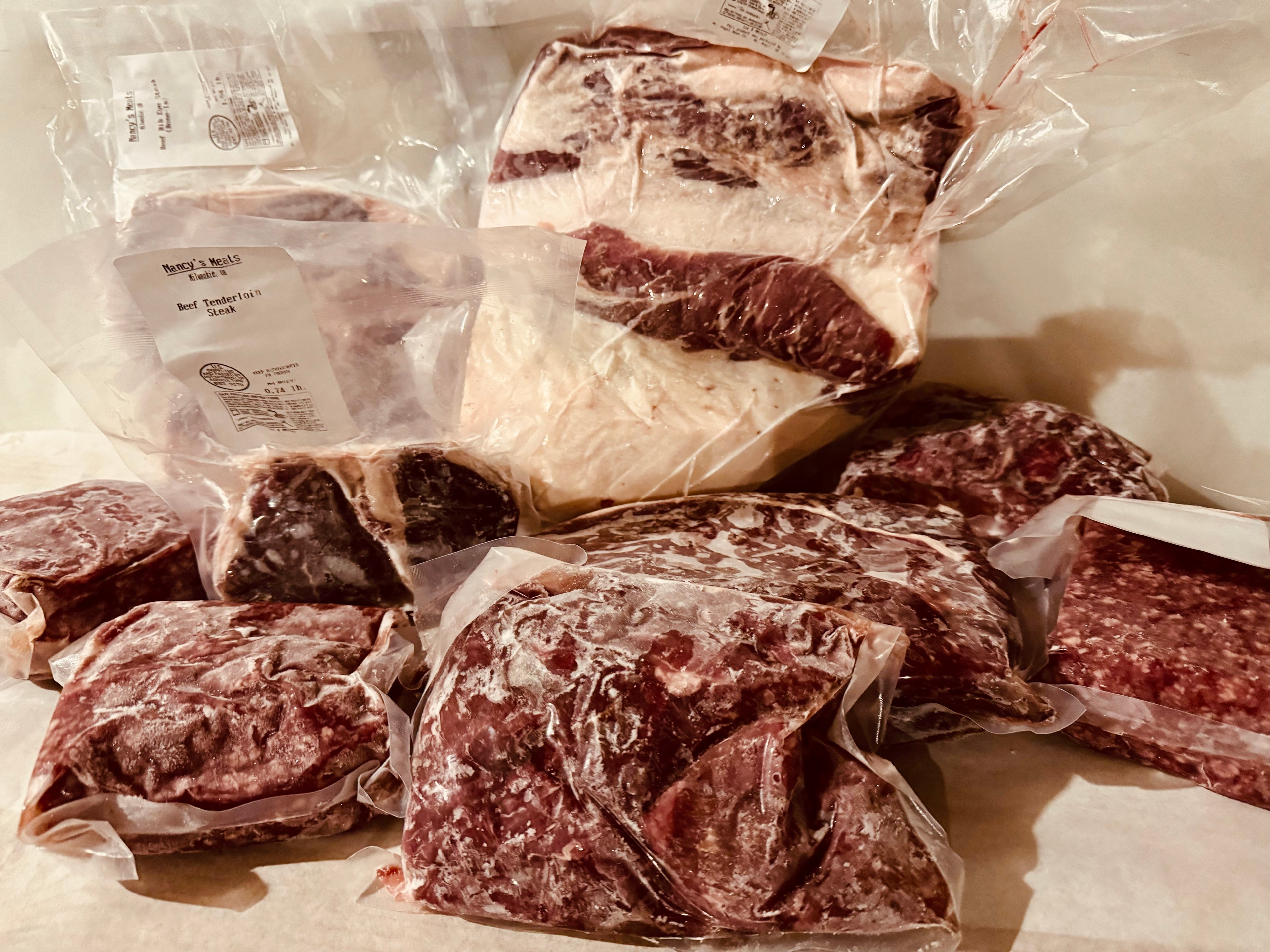 Luxury Reserve Masterpiece - Tenderloin, Brisket & Ribeye Premium Pack (15.29 lbs)