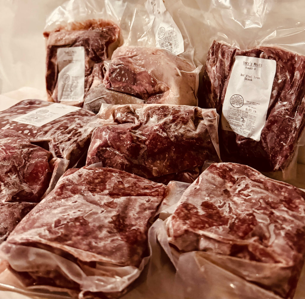 Nose-to-Tail Gourmet Bundle - Specialty Cuts with Beef Tongue & Flat Iron (11.65 lbs)