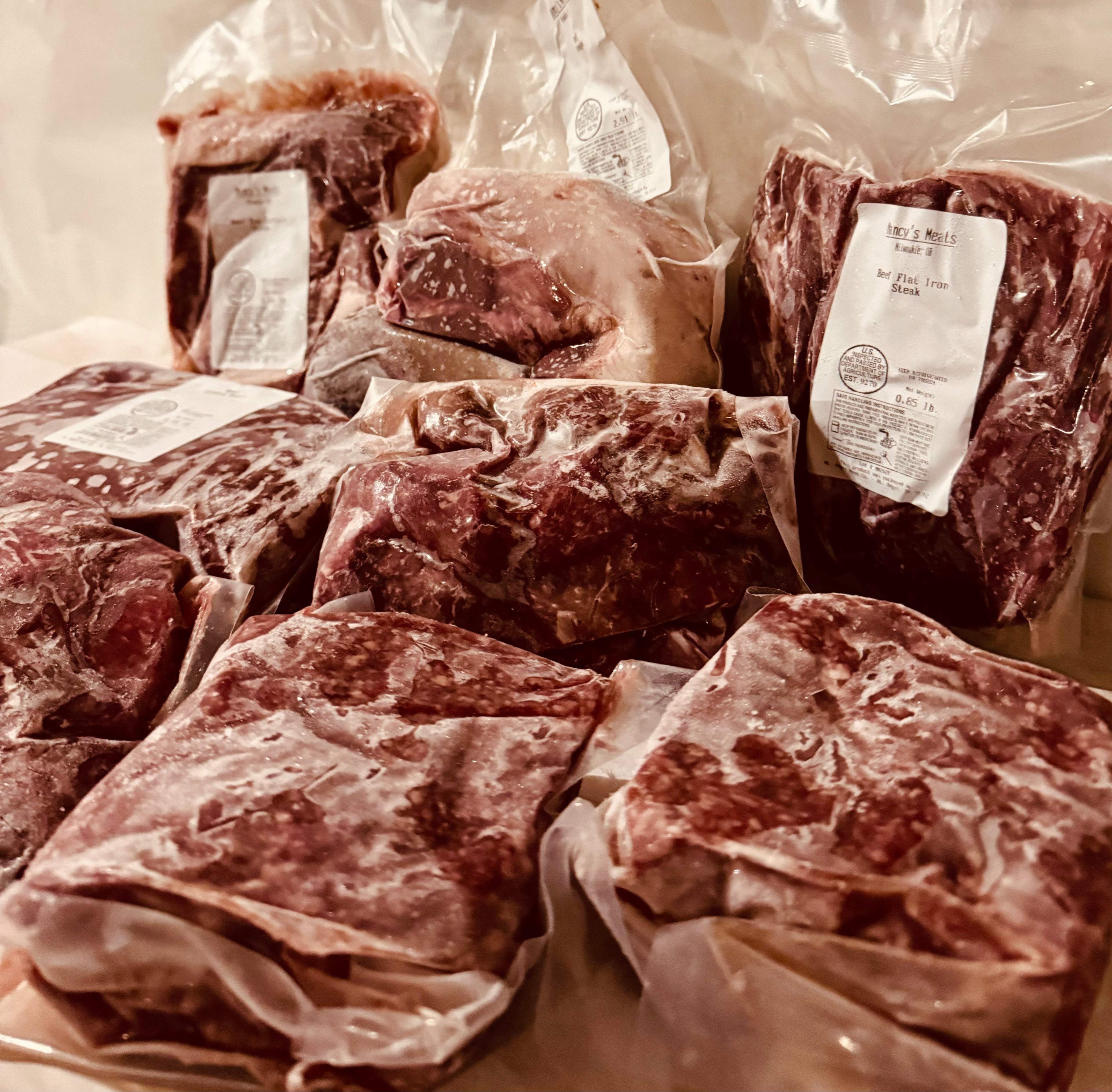 Nose-to-Tail Gourmet Bundle - Specialty Cuts with Beef Tongue & Flat Iron (11.65 lbs)