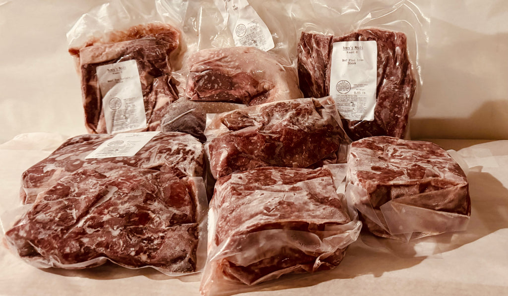 Nose-to-Tail Gourmet Bundle - Specialty Cuts with Beef Tongue & Flat Iron (11.65 lbs)