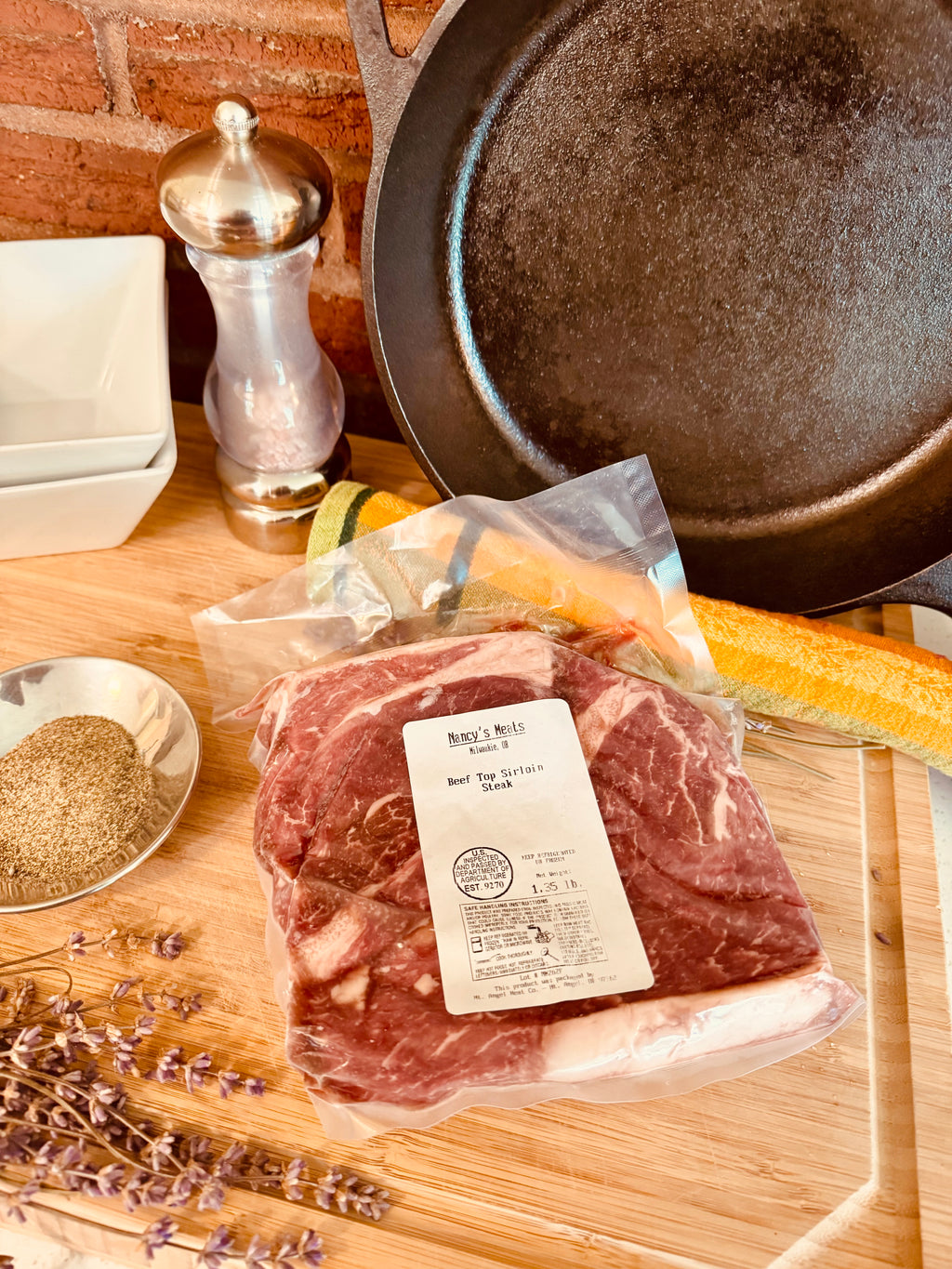 Immunity & Steak Bundle - Health-Focused Meal Pack with Bone Broth Bones (10.98) lbs)
